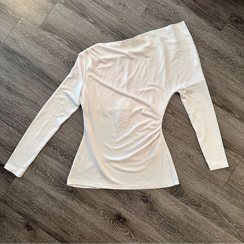 ACLER Watford Draped Off-The-Shoulder Top New